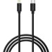 Verbatim USB kabel USB C samec - Apple Lightning samec, 27W, 1m, černo-bílá, box, 32392