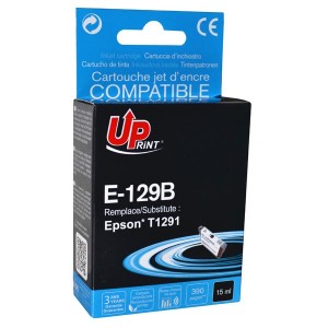 UPrint kompatibilní ink s C13T12914010, T1291, black, 14ml, E-129B, pro Epson Stylus SX420W, 425W, Stylus Office BX305F, 320FW UPrint kompatibilní ink s C13T12914010, T1291, black, 14ml, E-129B, pro Epson Stylus SX420W, 425W, Stylus Office BX305F, 320FW