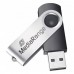 MediaRange USB flash disk, USB 2.0, 32GB, černý, MR911, USB A, swivel
