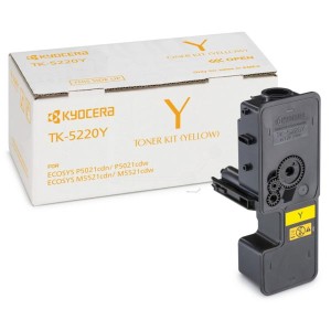 Kyocera originální toner TK-5220Y, yellow, 1200str., 1T02R9ANL1, Kyocera 5521, 5521cdn, 5521cdw, O