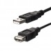 Kabel USB (2.0), USB A M- USB B M, 1.8m, černý, Logo