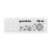 Goodram USB flash disk, USB 2.0, 32GB, UME WINTER, UME WINTER, bílý, UME2-0320W0R11-WI