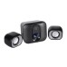 HP reproduktory DHS-2111S, 2.1, 11W, černé, regulace hlasitosti, plastové