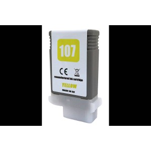 Renovovaná kazeta pro Canon PFI-107Y yellow PREMIUM 130 ml