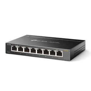 TP-LINK stolní switch TL-SG108S 1000Mbps, auto MDI/MDIX