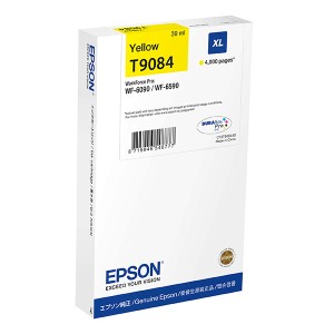 Epson originální ink C13T90844N, T9084, XL, yellow, 39ml, Epson WorkForce Pro WF-6090DW
