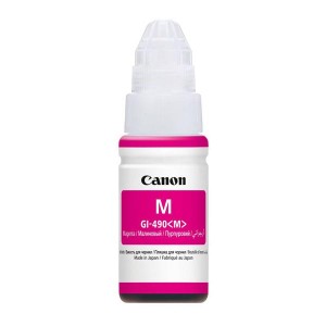 Canon originální ink GI-490 M, magenta, 7000str., 70ml, 0665C001, Canon PIXMA G1400, G2400, G3400