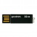 Goodram USB flash disk, USB 2.0, 32GB, UCU2, černý, UCU2-0320K0R11, USB A, s otočnou krytkou