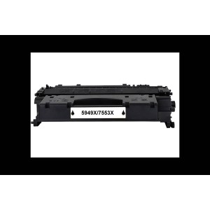Kompatibilní toner HP Q5949X / HP Q7553X / Canon CRG-708H/CRG-715 - 100% NEW - NeutralBox 7000 stran