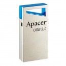 Apacer USB flash disk, USB 3.0 (3.2 Gen 1), 16GB, AH155, stříbrný, AP16GAH155U-1, USB A, s poutkem