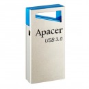 Apacer USB flash disk, USB 3.0 (3.2 Gen 1), 16GB, AH155, stříbrný, AP16GAH155U-1, USB A, s poutkem