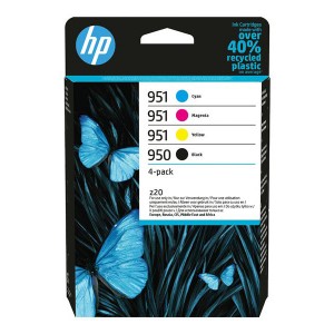 HP originální ink 6ZC65AE, CMYK, HP 950/951, HP 4-pack Officejet Pro 276dw 8100 ePrinter