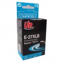 UPrint kompatibilní ink s C13T27114010, 27XL, black, 1100str., 23ml, E-27XLB, pro Epson WF-3620, 3640, 7110, 7610, 7620
