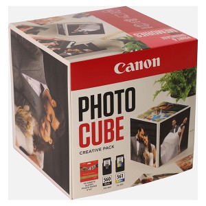 INK CARTRIDGES PG-560/CL-561 PHOTO CUBE Creative Pack White PINK NON-B, LISTERED PRODUCTS WITH SECURITY