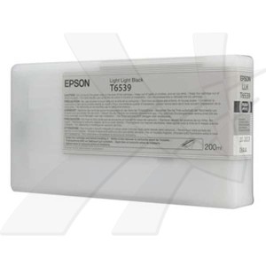 Epson originální ink C13T653900, light light black, 200ml, Epson Stylus Pro 4900