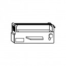 Kompatibilní páska do pokladny, ERC 27, fialová, pro Epson CTM 290, CTM 390, M 290