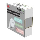 UPrint etikety 14mmx40mm, transparentní, 180 etiketa, baleno po 1 ks, UP21 180 TRANSPARENT, pro tiskárny etiket UPrint UP21