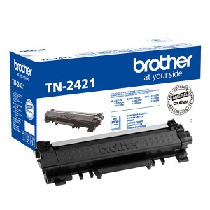 Brother originální toner TN2421/TN-2421, black, 3000str., Brother DCP-L2532DW, DCP-L2552DN, HL-L2312D, HL-L2352DW, O