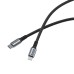 Verbatim USB kabel USB C samec - USB lightning samec, 60W, 1.2m, černý, box, 31844