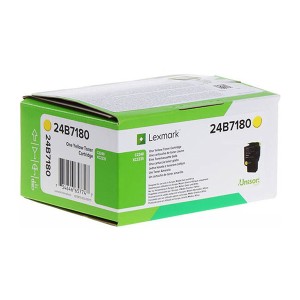 Lexmark originální toner 24B7180, yellow, 6000str., Lexmark C2240, XC2235, O