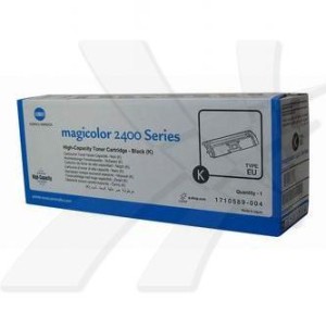 Konica Minolta originální toner A00W432, black, 4500str., 1710-5890-04, Konica Minolta Magic Color 2400, 2430, 2450, 2480, 2500, 2