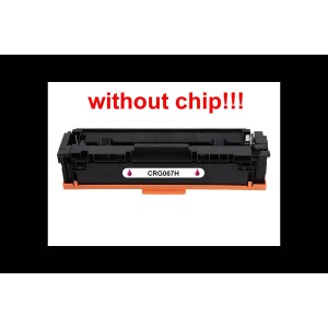 Kompatibilní toner pro Canon CRG-067H bez čipu! Magenta 2350 stran