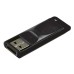 Verbatim USB flash disk, USB 2.0, 64GB, Slider, černý, 98698, USB A, s výsuvným konektorem