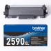 Brother originální toner TN2590XL, black, 3000str., Brother HL-L2442DW, HL-L2460DN, O