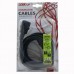 Síťový kabel 230V prodlužovací, C13-C14, 3m, VDE approved, černý, Logo, blistr