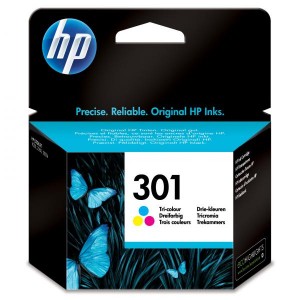 HP originální ink CH562EE, HP 301, color, 165str., HP HP Deskjet 1000, 1050, 2050, 3000, 3050 HP originální ink CH562EE, HP 301, color, 165str., HP HP Deskjet 1000, 1050, 2050, 3000, 3050