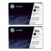 HP originální toner CF226XD, black, 18000 (2x9000)str., HP 26X, high capacity, HP LaserJet Pro M402, Pro MFP M426, dual pack, 2x93