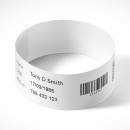 Brother identifikační naramek pro dospělé 279mm x 25mm, bílá, 200 ks, BWEAB279PW, pro přímý termální tisk, karton 5 ks, cena za ka