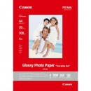 Canon Glossy Photo Paper, foto papír, lesklý, GP-501 typ bílý, A4, 210 g/m2, 20 ks, 0775B082, inkoustový