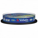 Verbatim CD-RW, 43480, DataLife PLUS, 10-pack, 700MB, Advanced Serl, 8-12x, 80min., 12cm, Scratch Resistant, bez možnosti potisku,