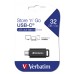Verbatim USB flash disk, USB-C, 32GB, Store ,n, Go USB-C, černý, 49457, pro archivaci dat