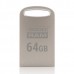 Goodram USB flash disk, USB 3.0 (3.2 Gen 1), 64GB, UPO3, stříbrný, UPO3-0640S0R11, USB A, s poutkem