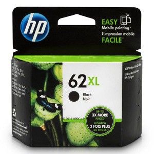 HP originální ink C2P05AE, HP 62XL, black, 600str., HP Envy 5540,5541,5542,5543,5544,5546,5547,5548,5549