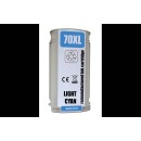 Renovovaná kazeta pro HP C9390A (Nr 70) light cyan PREMIUM 130 ml