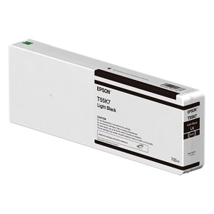 Epson originální ink C13T55K700, light black