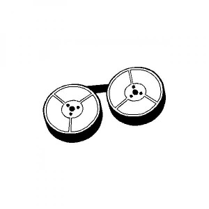 Páska pro psací stroj pro Olivetti Linea 88, GR. 1, červeno-černá, textilní, 13/10, N