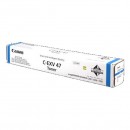 Canon originální toner CEXV47, cyan, 21500str., 8517B002, Canon IRA C250,255,350,351,355,IR-C250,255,350,351,355, O