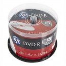 HP DVD-R, DME00025-3, 69316, 50-pack, 4.7GB, 16x, 12cm, cake box, bez možnosti potisku, pro archivaci dat