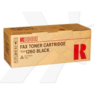 Ricoh originální toner 412895, 430351, black, 5000str., Typ 1260D, Ricoh Laserfax 3310L, 4410L, 4410NF, 4420NF, O