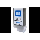 Renovovaná kazeta pro Canon PFI-101C cyan PREMIUM 130 ml