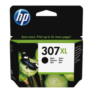 HP originální ink 3YM64AE, black, 400str., HP 307XL, Extra high yield, HP ENVY 6010,6020,6030,6052,ENVY PRO 6420,6430,6455