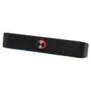 Defender Soundbar Z10, 2.0, 6W, černý, regulace hlasitosti, LED podsvícení, USB/Bluetooth, 80Hz-20kHz