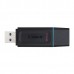 Kingston USB flash disk, USB 3.0 (3.2 Gen 1), 64GB, DataTraveler Exodia, černý, DTX/64GB, USB A, s krytkou