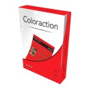 Xerografický papír Coloraction, Chile, A4, 160 g/m2, tmavě červený, 250 listů, vhodný pro inkoustový tisk