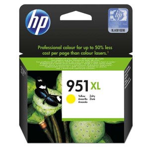 HP originální ink CN048AE, HP 951XL, yellow, 1500str., 17ml, HP Officejet Pro 276dw, 8100 ePrinter,8620