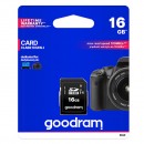 Goodram Secure Digital Card, 16GB, SDHC, S1A0-0160R11, UHS-I U1 (Class 10)